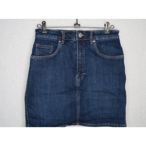 Zara Other - Zara Kids Girls Dark Wash Denim Skirt Sz M Outdoor Summer Spring Vacation Glam